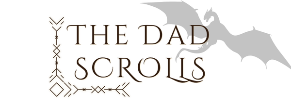The Dad Scrolls emblem