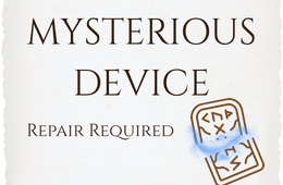 Mysterious Device active quest card